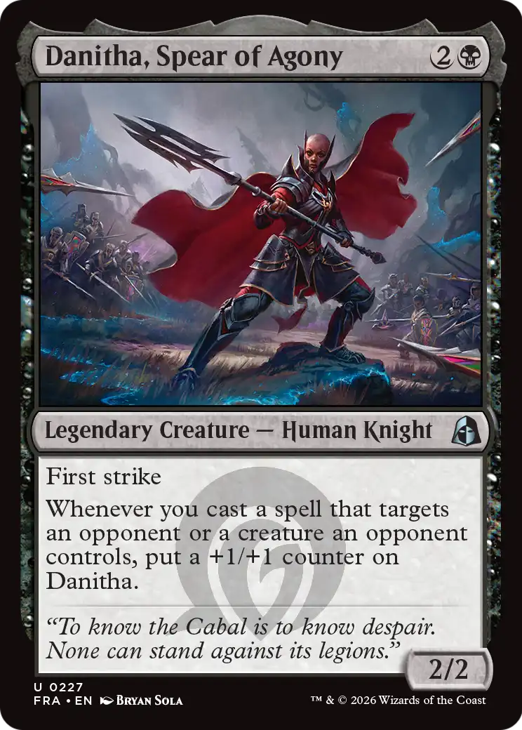 Danitha, Spear of Agony — 1/2