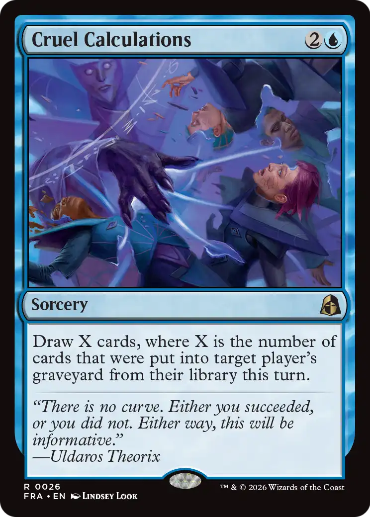 Cruel Calculations — 1/2