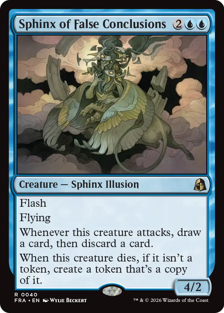 Sphinx of False Conclusions — 1/2