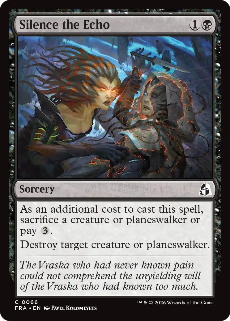 Silence the Echo — 1/2