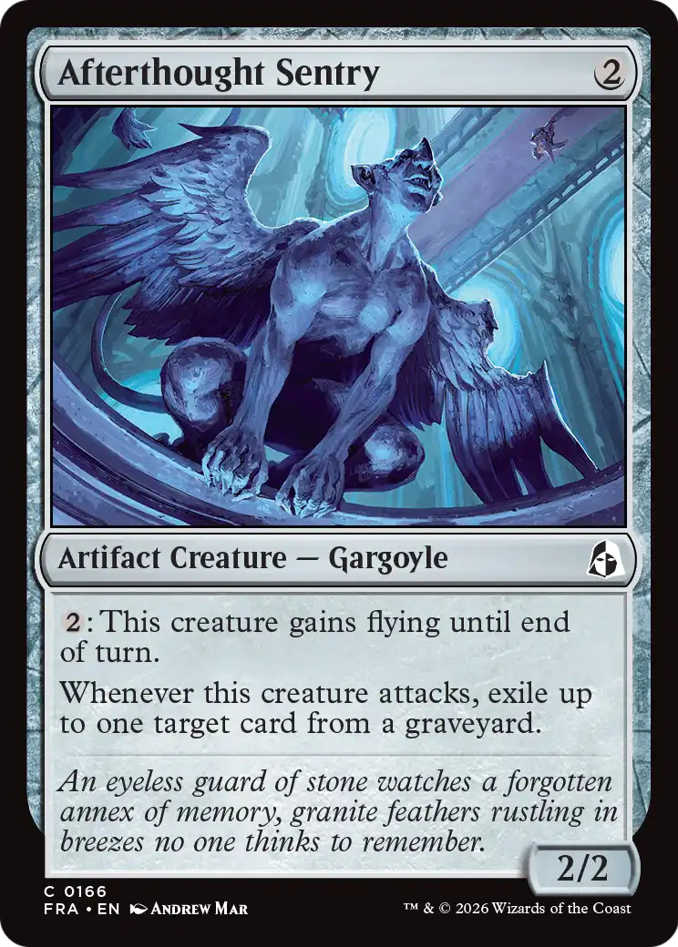 Afterthought Sentry — 1/2