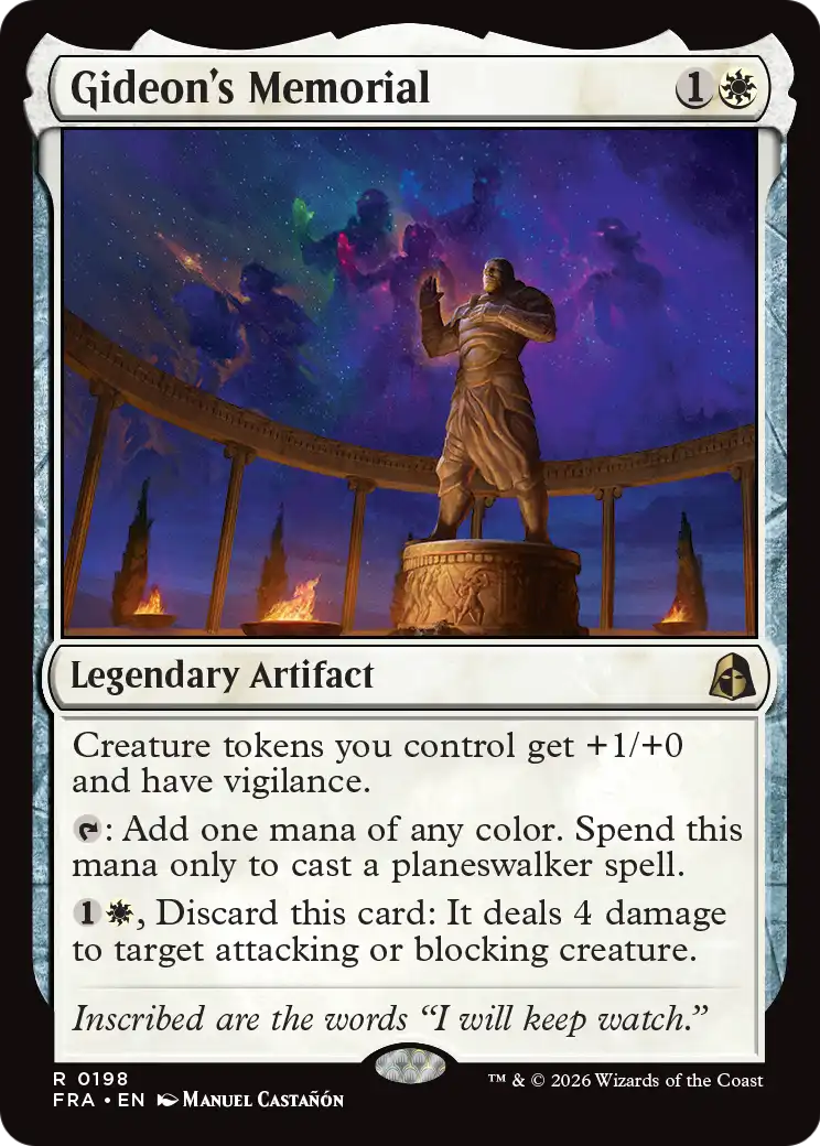 Gideon's Memorial — 1/2