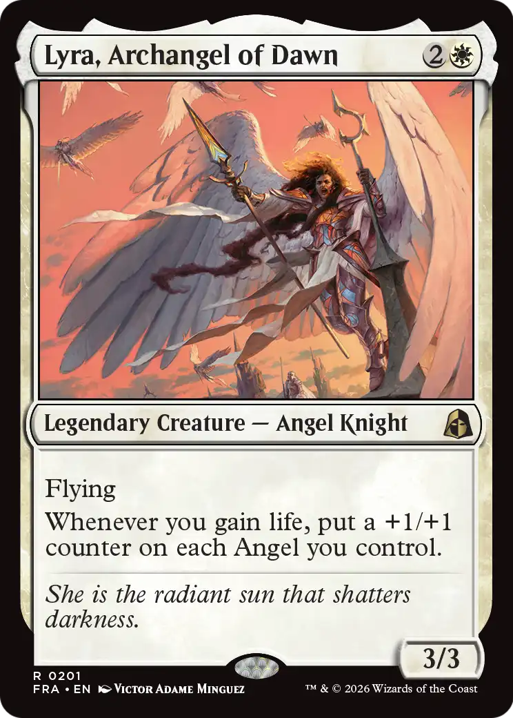 Lyra, Archangel of Dawn — 1/2