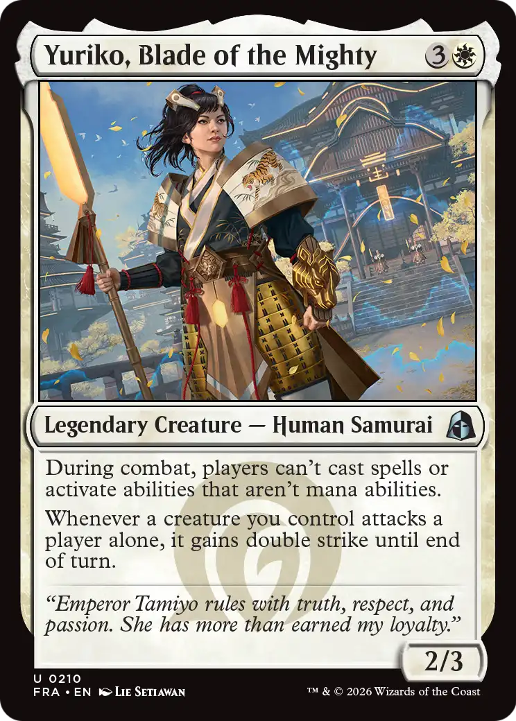 Yuriko, Blade of the Mighty — 1/2