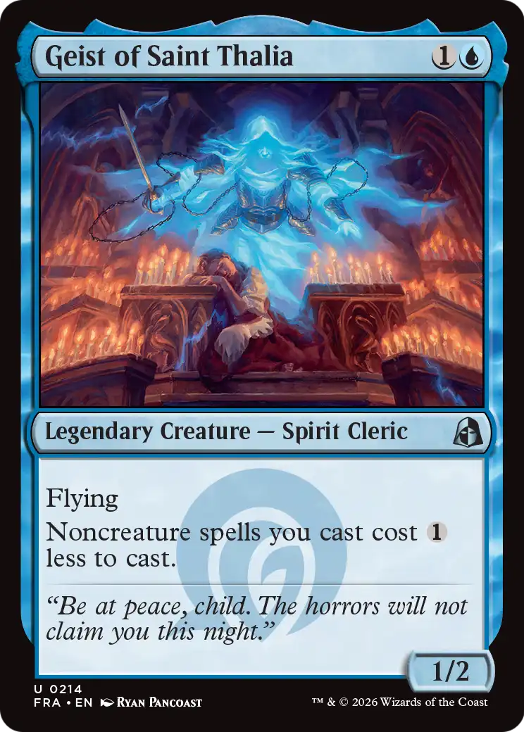 Geist of Saint Thalia — 1/2