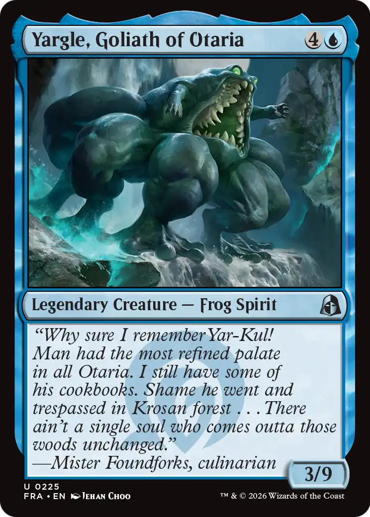 Yargle, Goliath of Otaria — 1/2