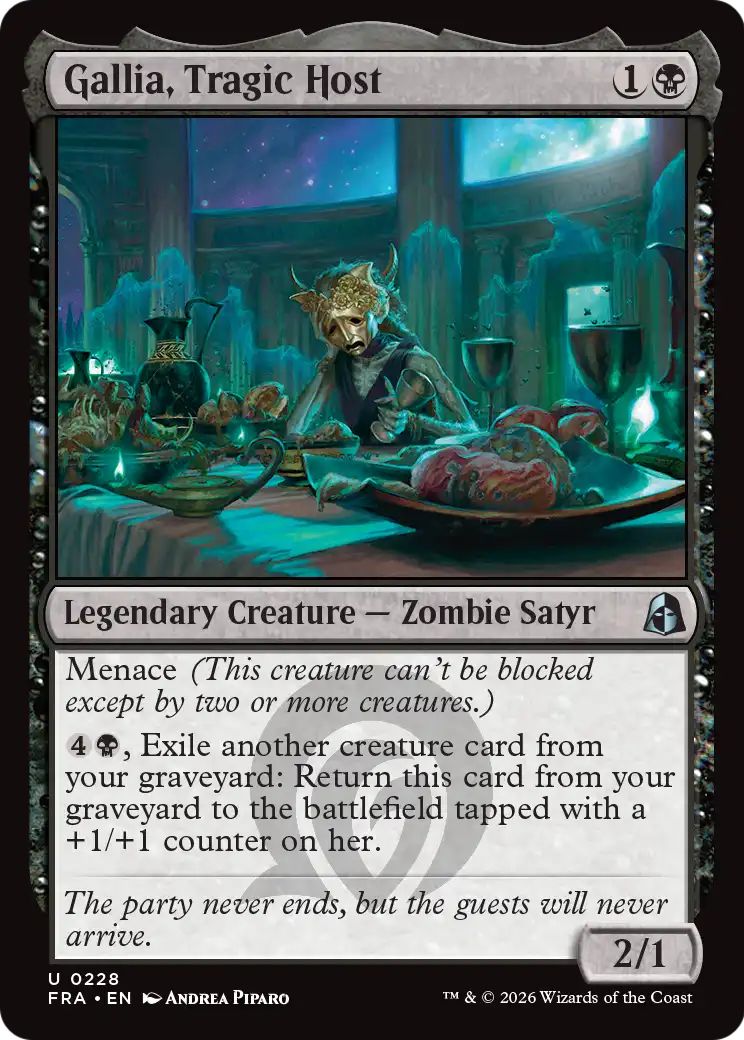 Gallia, Tragic Host — 1/2