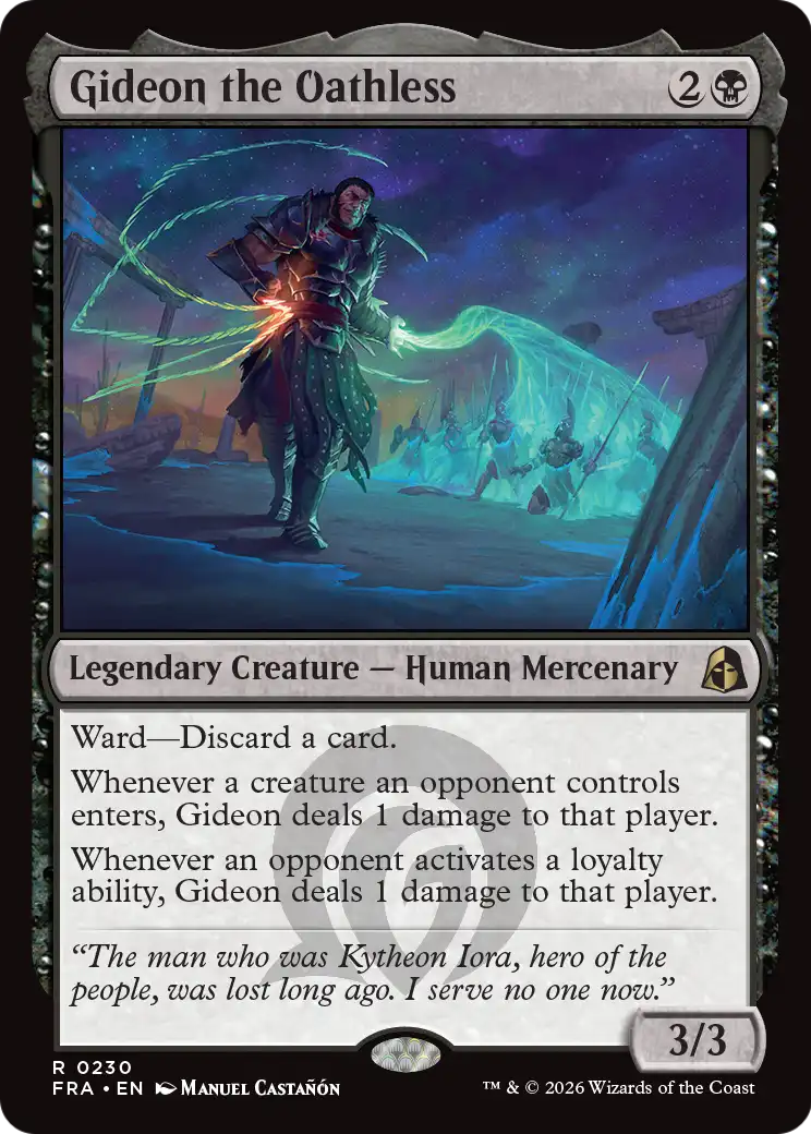 Gideon the Oathless — 1/2