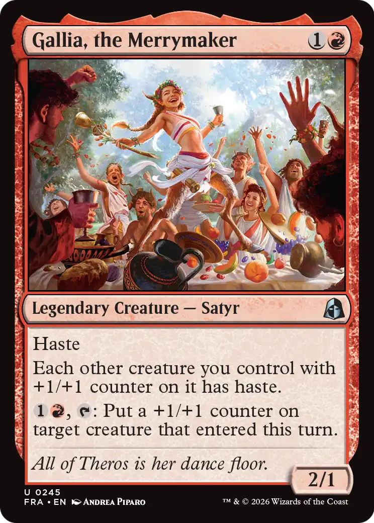 Gallia, the Merrymaker — 1/2