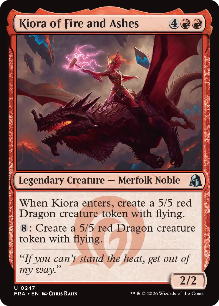 Kiora of Fire and Ashes — 1/2