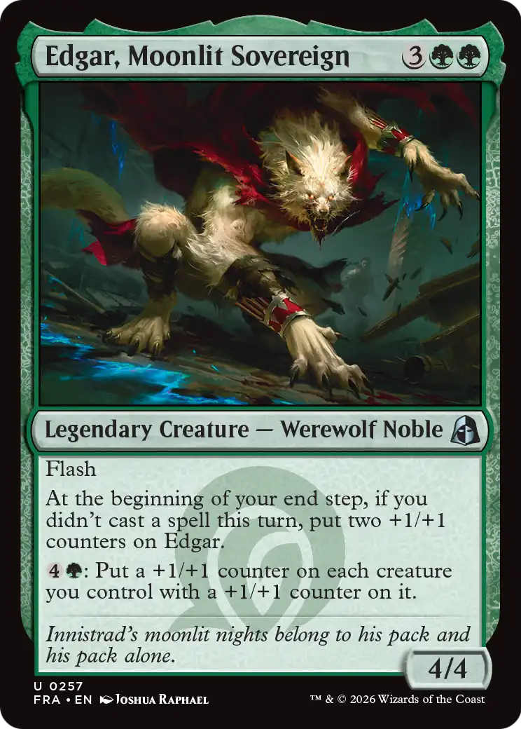 Edgar, Moonlit Sovereign — 1/2