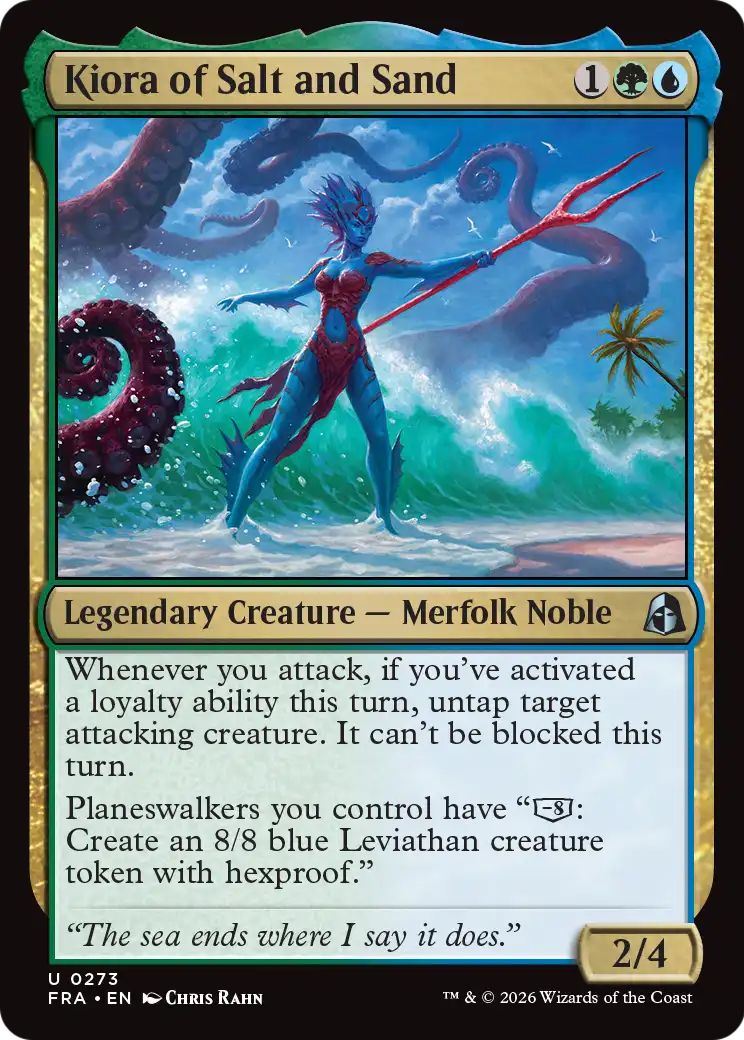 Kiora of Salt and Sand — 1/2