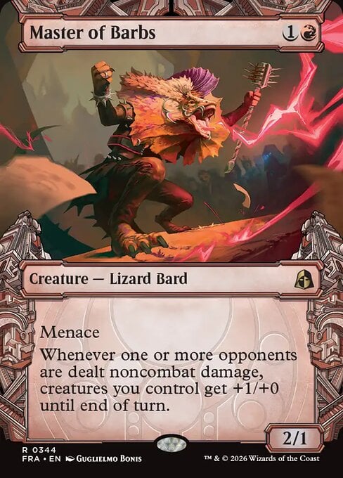Master of Barbs — 1/2