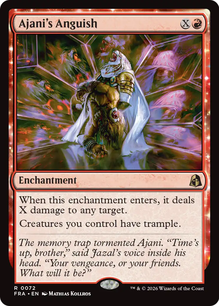 Ajani's Anguish — 1/2