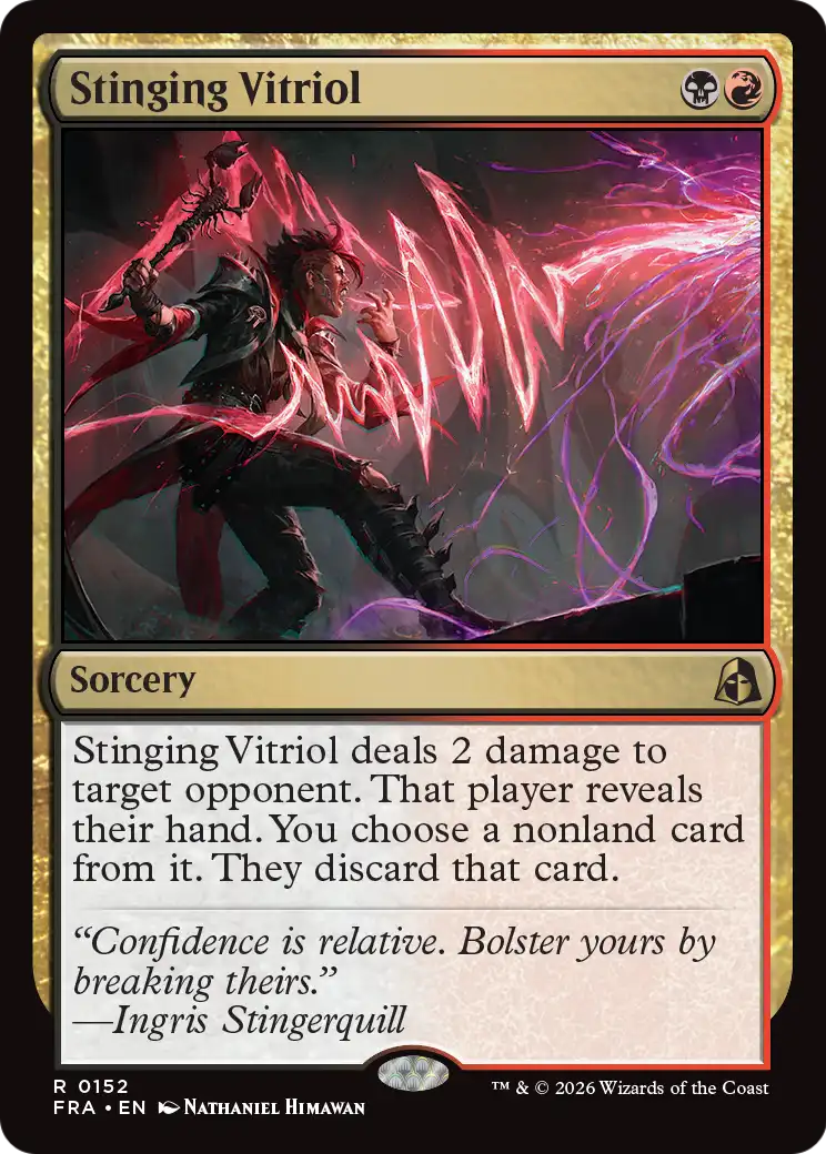 Stinging Vitriol — 1/2