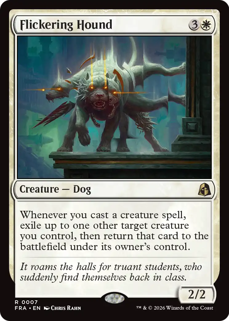Flickering Hound — 1/2