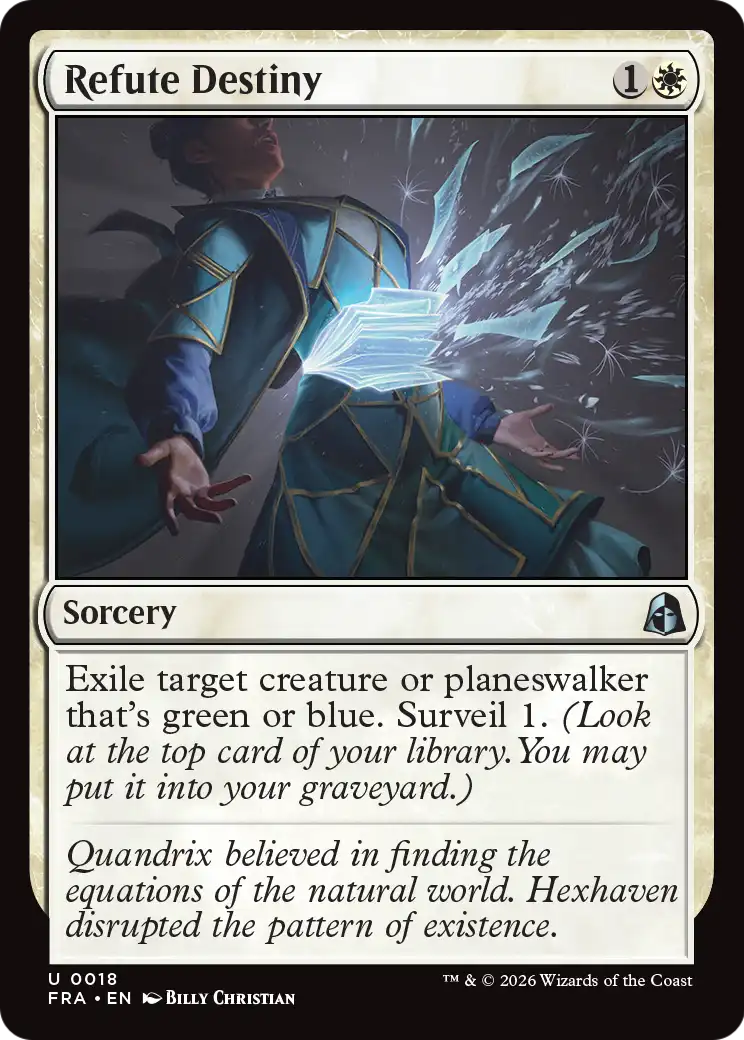 Refute Destiny — 1/2
