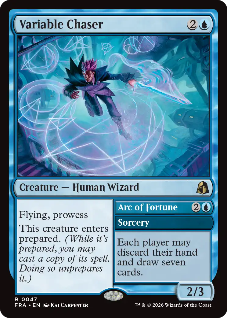 Variable Chaser // Arc of Fortune — 1/2