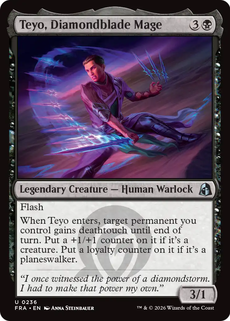 Teyo, Diamondblade Mage — 1/2