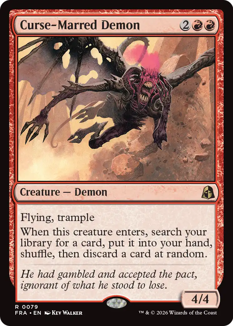 Curse-Marred Demon — 1/2