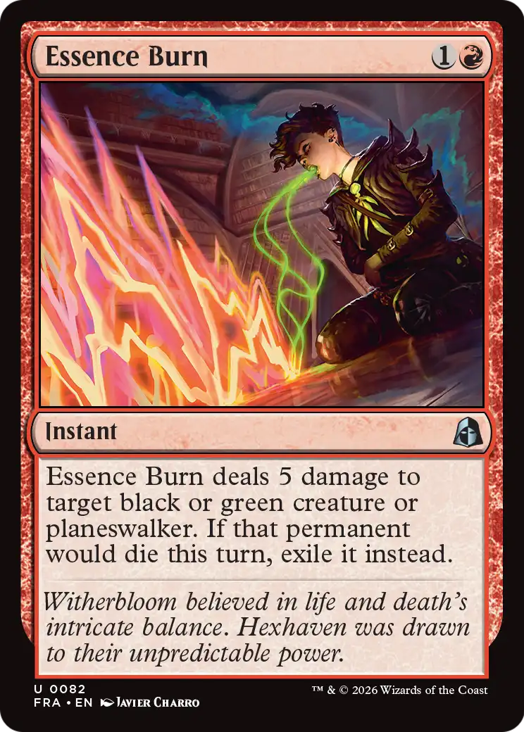 Essence Burn — 1/2