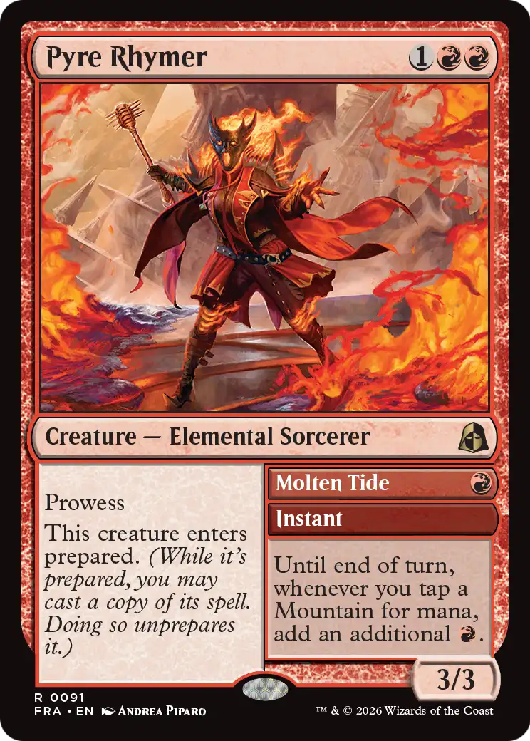 Pyre Rhymer // Molten Tide — 1/2
