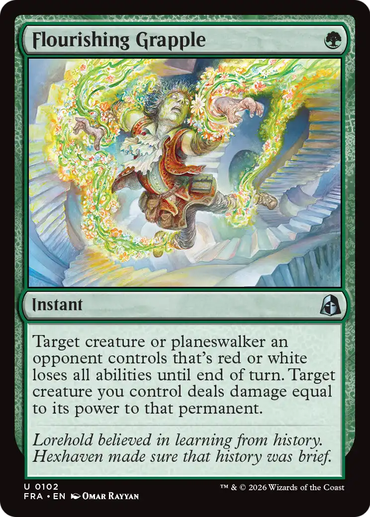 Flourishing Grapple — 1/2