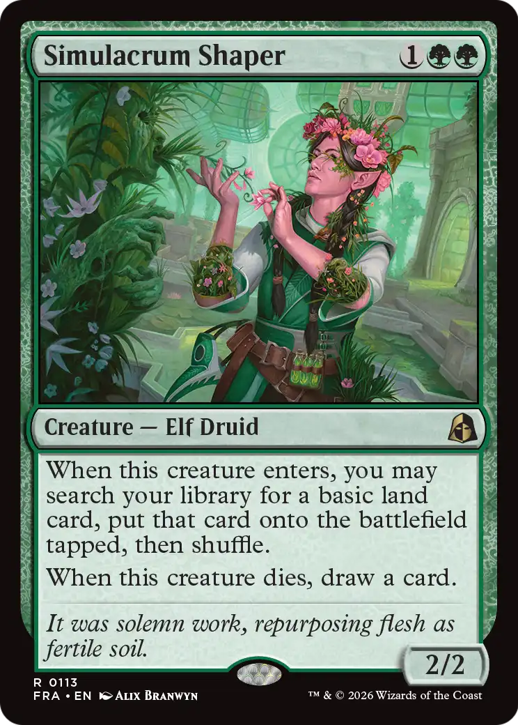 Simulacrum Shaper — 1/2