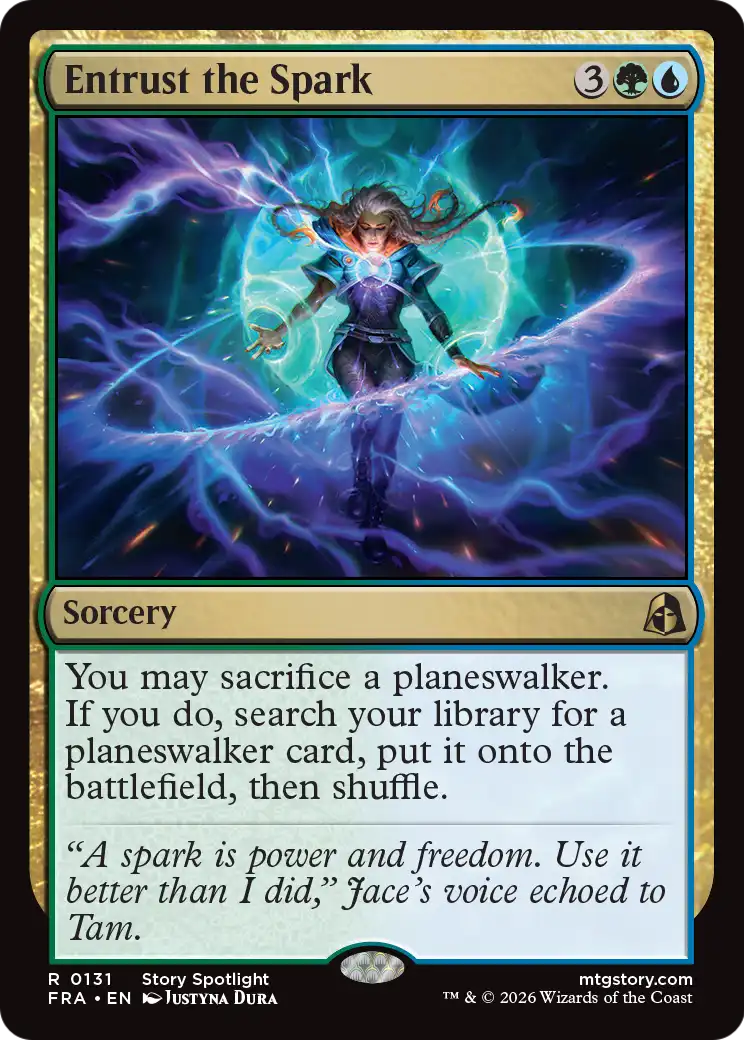 Entrust the Spark — 1/2