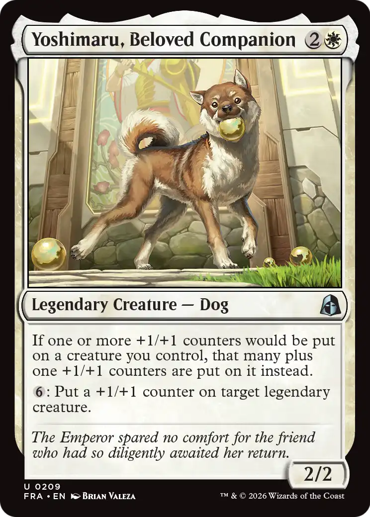 Yoshimaru, Beloved Companion — 1/2