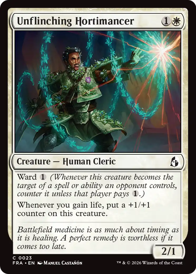 Unflinching Hortimancer — 1/2
