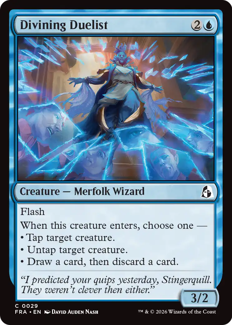 Divining Duelist — 1/2