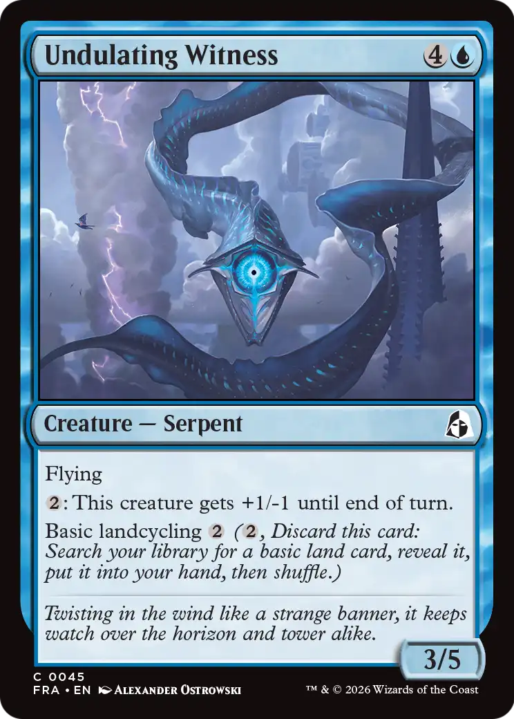 Undulating Witness — 1/2