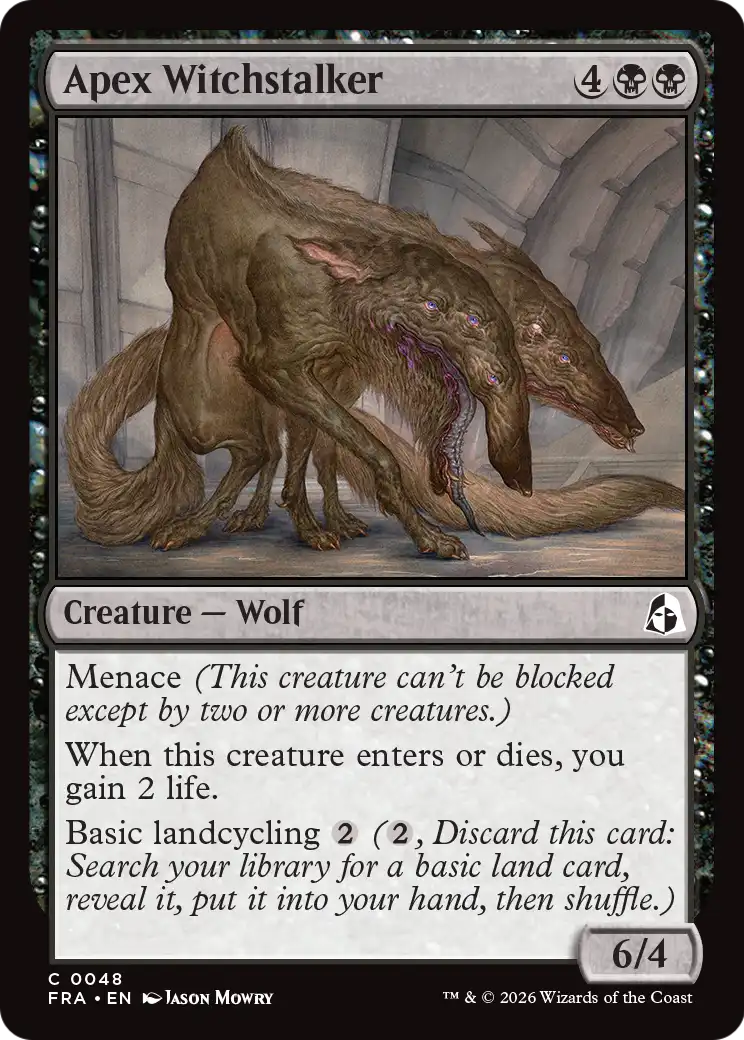 Apex Witchstalker — 1/2