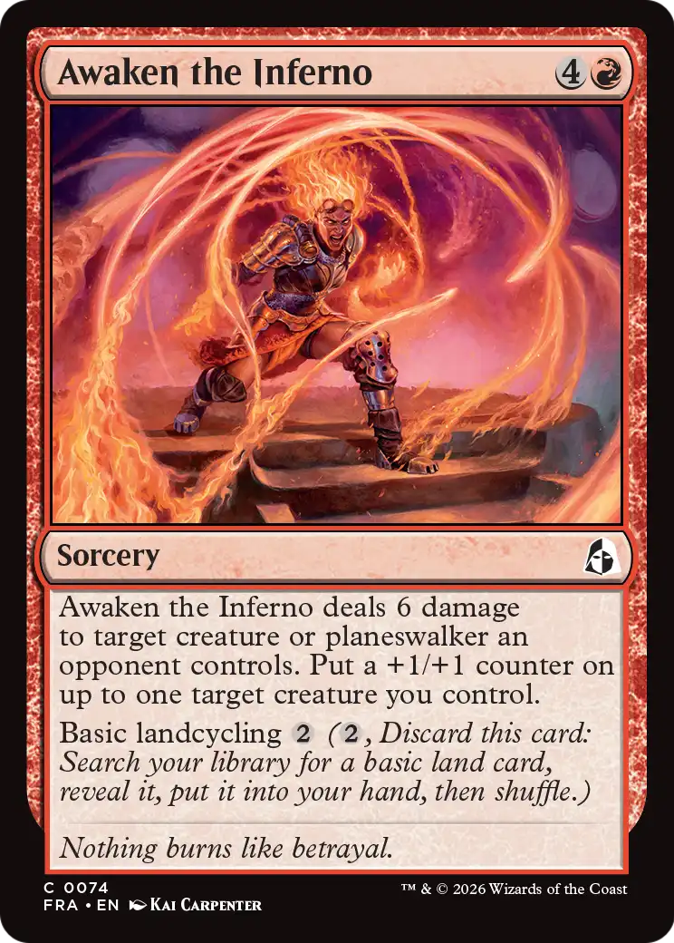 Awaken the Inferno — 1/2