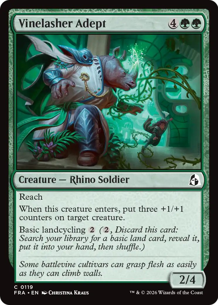 Vinelasher Adept — 1/2