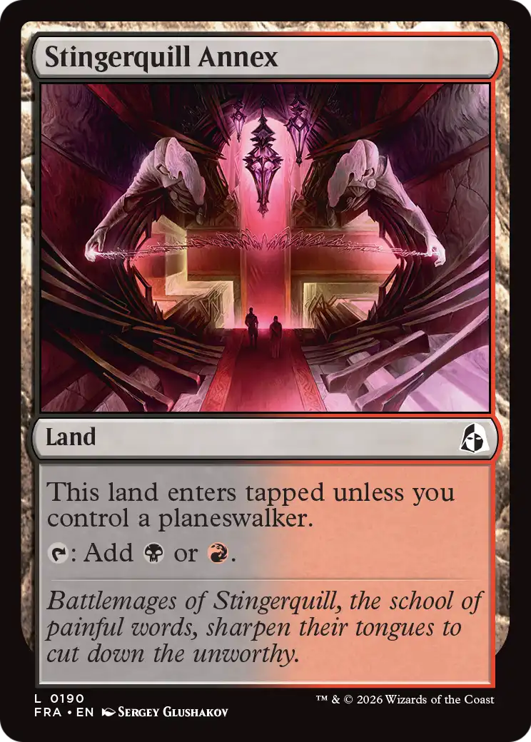 Stingerquill Annex — 1/2