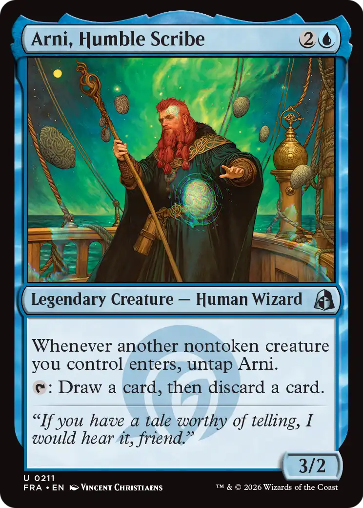 Arni, Humble Scribe — 1/2