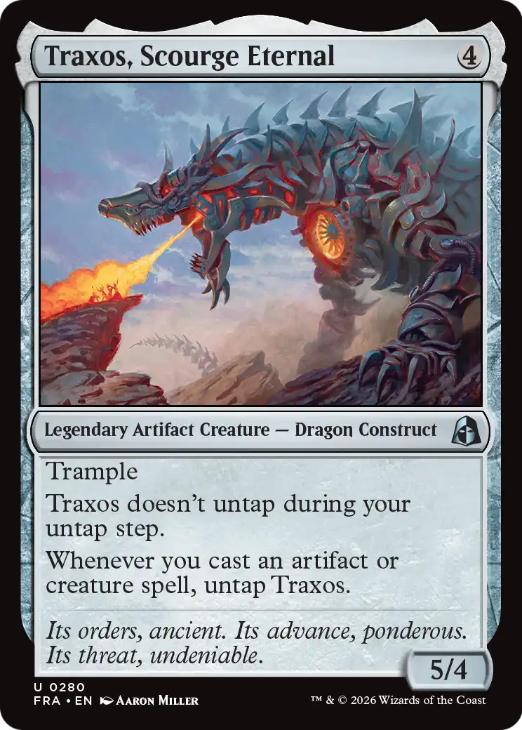 Traxos, Scourge Eternal — 1/2
