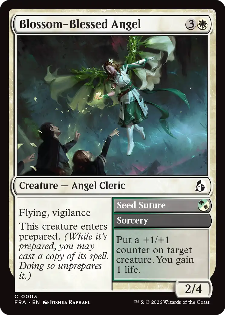Blossom-Blessed Angel // Seed Suture — 1/2