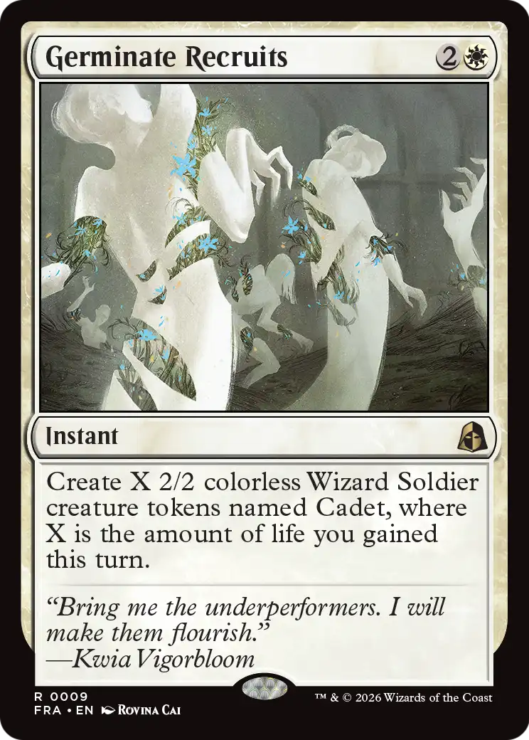 Germinate Recruits — 1/2