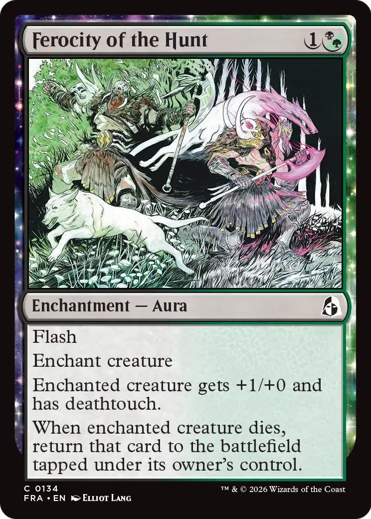 Ferocity of the Hunt — 1/2