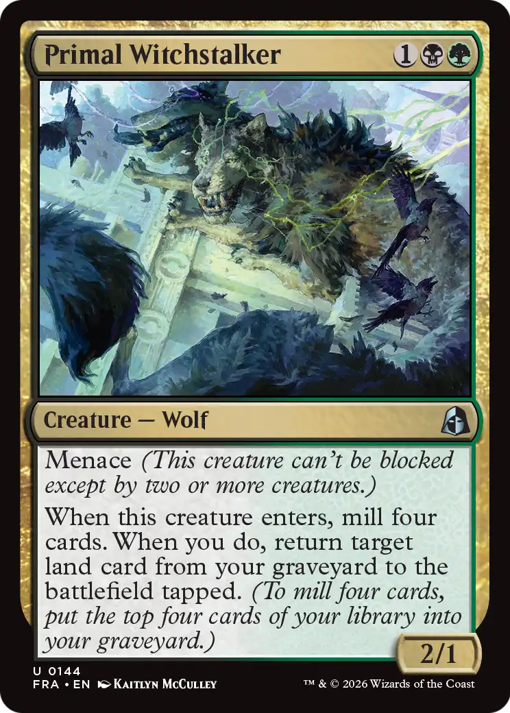 Primal Witchstalker — 1/2