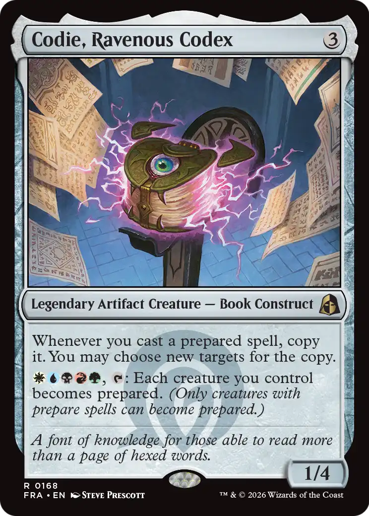 Codie, Ravenous Codex — 1/2