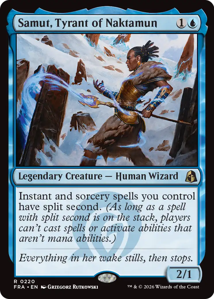 Samut, Tyrant of Naktamun — 1/2