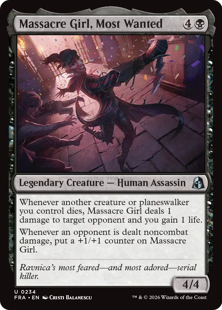 Massacre Girl, Most Wanted — 1/2