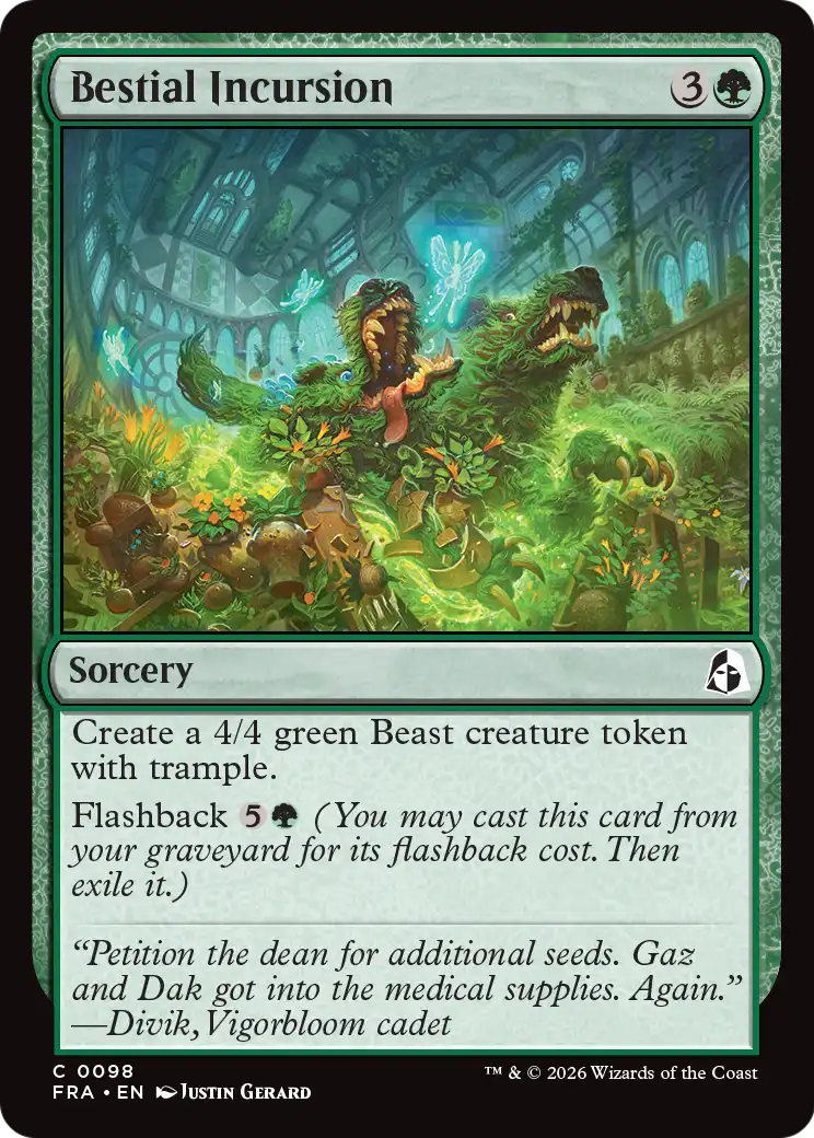 Bestial Incursion — 1/2
