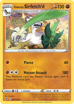 Galarian Sirfetch'd 