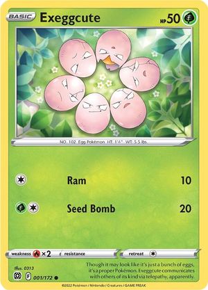 Exeggcute [Ram | Seed Bomb]