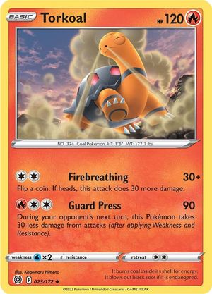 Torkoal [Firebreathing | Guard Press]